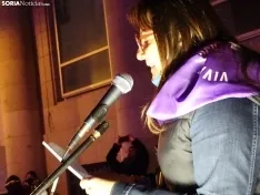 Foto 4 - GALER&Iacute;A: Soria, feminista, clama en violeta