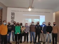 Una imagen de los homenajes dispensados a la empleada. /FOES