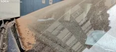 Lluvia de barro en Castilla y León. 