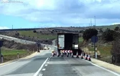 Foto 3 - Precauci&oacute;n en la N-122 en La Ome&ntilde;aca