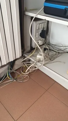 Una imagen de la comisaría municipal remitida por los sindicatos. 