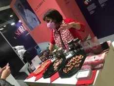 Una imagen del stand de la provincia de Soria hoy en Madrid. /Dip