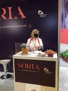 Una imagen de la presencia soriana hoy en Madrid. /Dip.