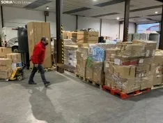 Labores de empaquetado y distribución del envío. /SN