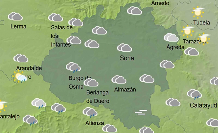 El tiempo en Soria: Mejora de las temperaturas