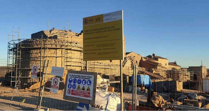 La muralla y el castillo de Rello pasan a la Lista Verde de Hispania Nostra