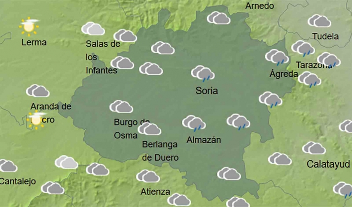 El tiempo en Soria: Se mantiene la inestabilidad