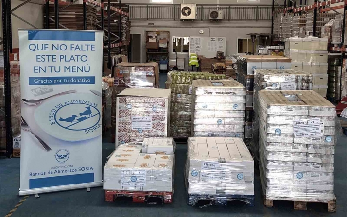El BALSO envía 5 toneladas de alimentos a Ucrania y promueve una campaña de recogida