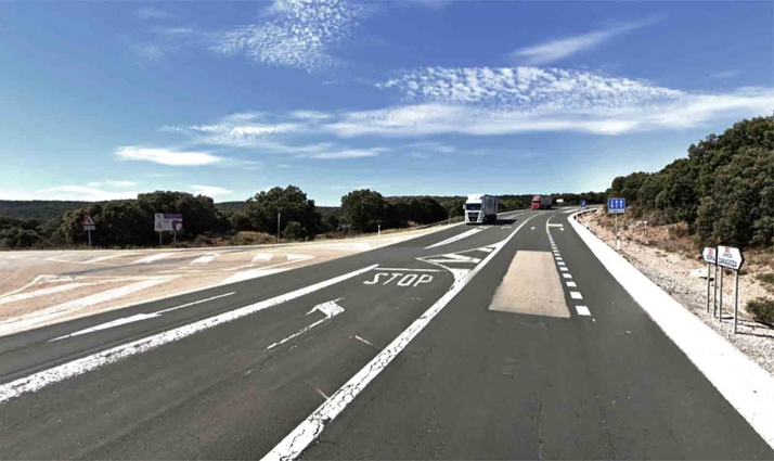 5 M&euro; para rehabilitar la N-122 entre el Madero y la intersección con la N-234 