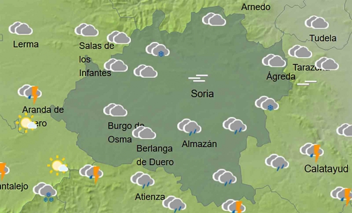 El tiempo en Soria: Llega la nieve