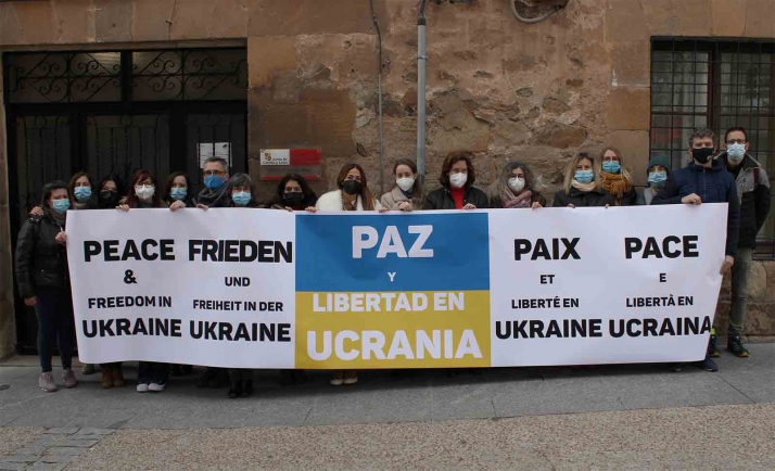 La EOI pide paz y libertad para Ucrania