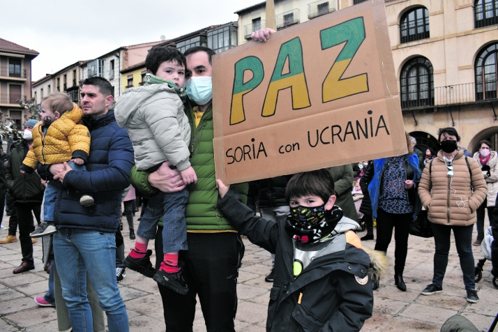 Soria prepara una gran concentración de apoyo a Ucrania este viernes