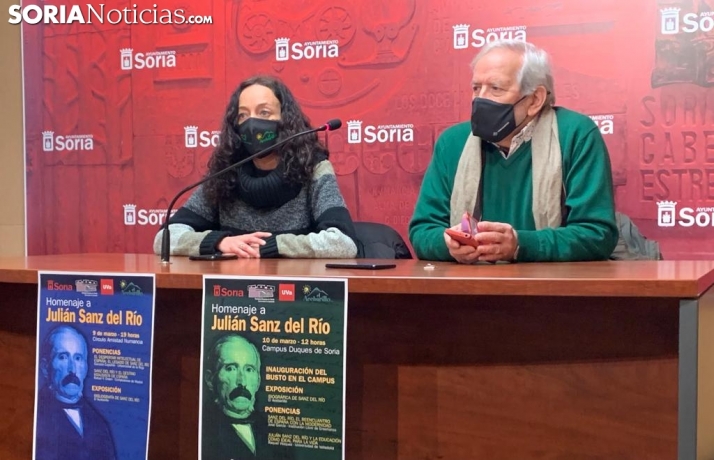 Soria se rinde a la figura de Julián Sanz del Río