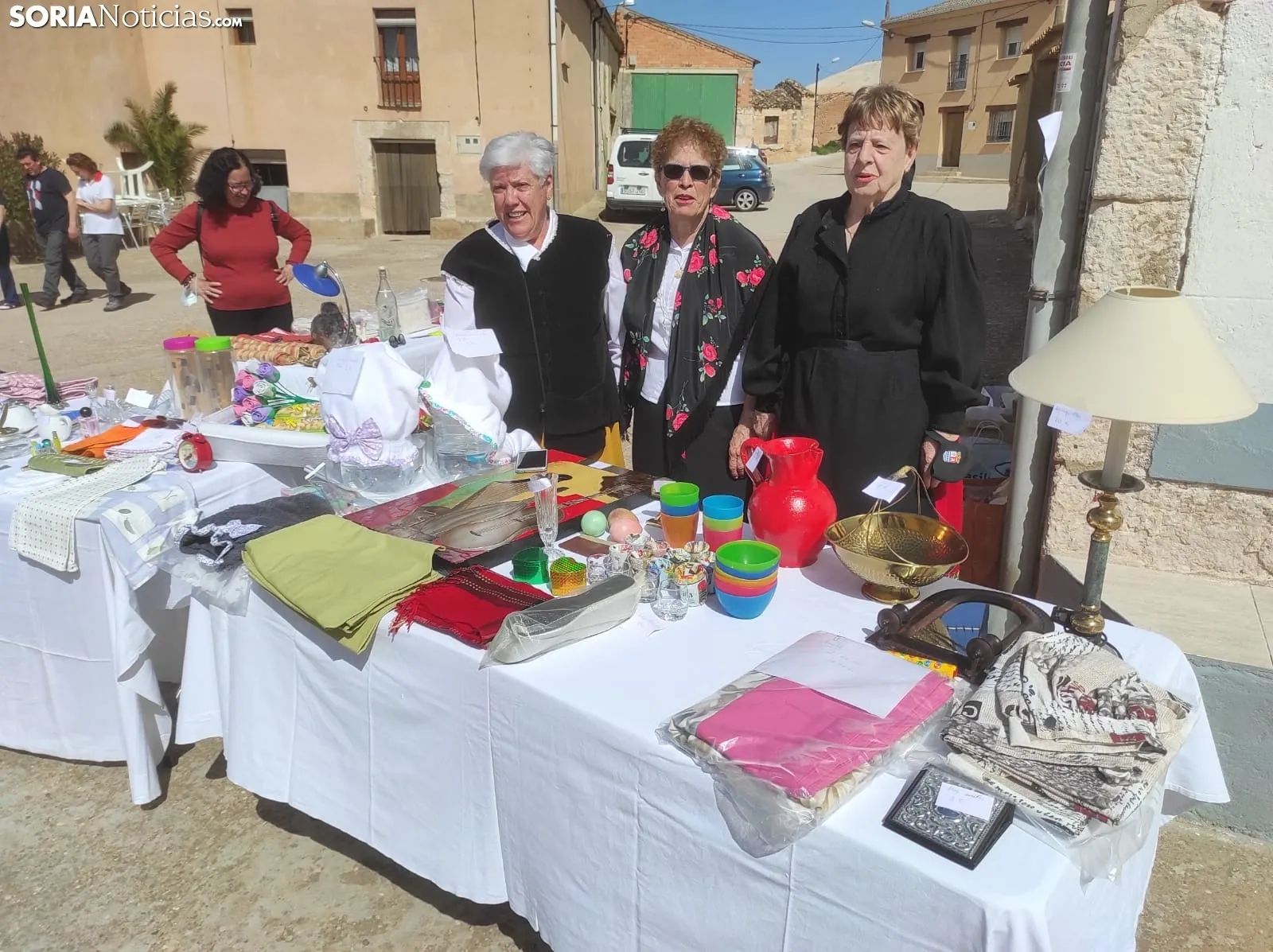 Una imagen del mercado en Velilla hoy. /VA