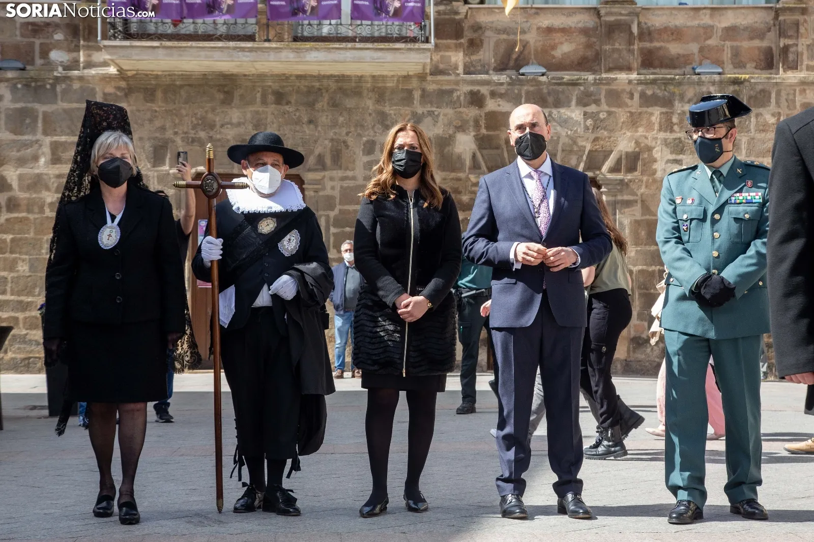 Barcones, en la procesión en Ágreda / María Ferrer