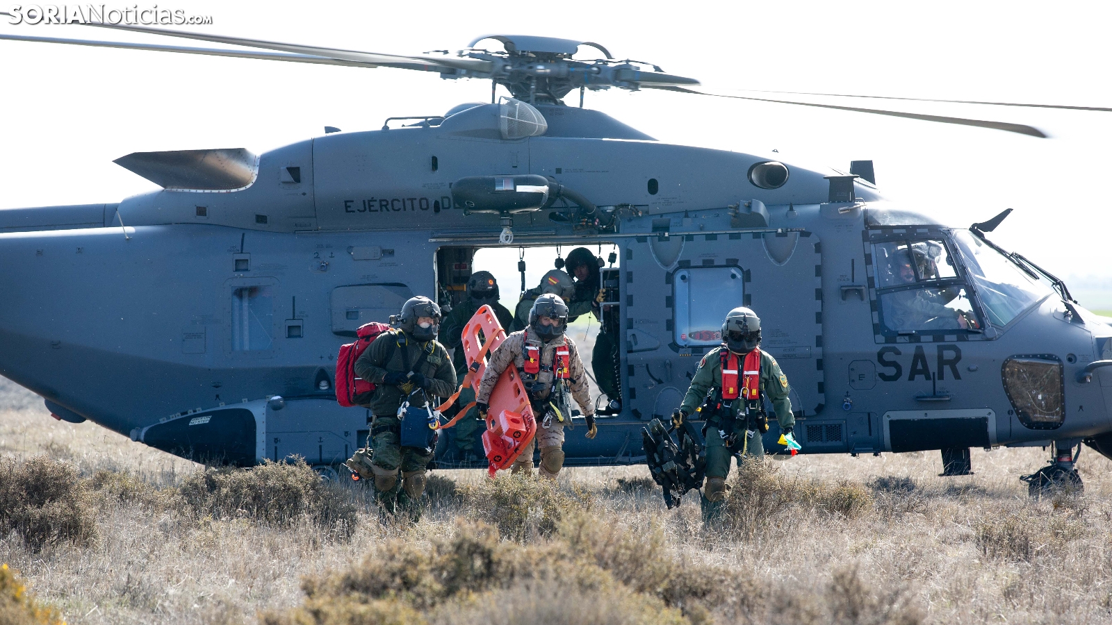 GALERÍA: Espectacular simulacro de operativo de rescate en San Esteban -  SoriaNoticias