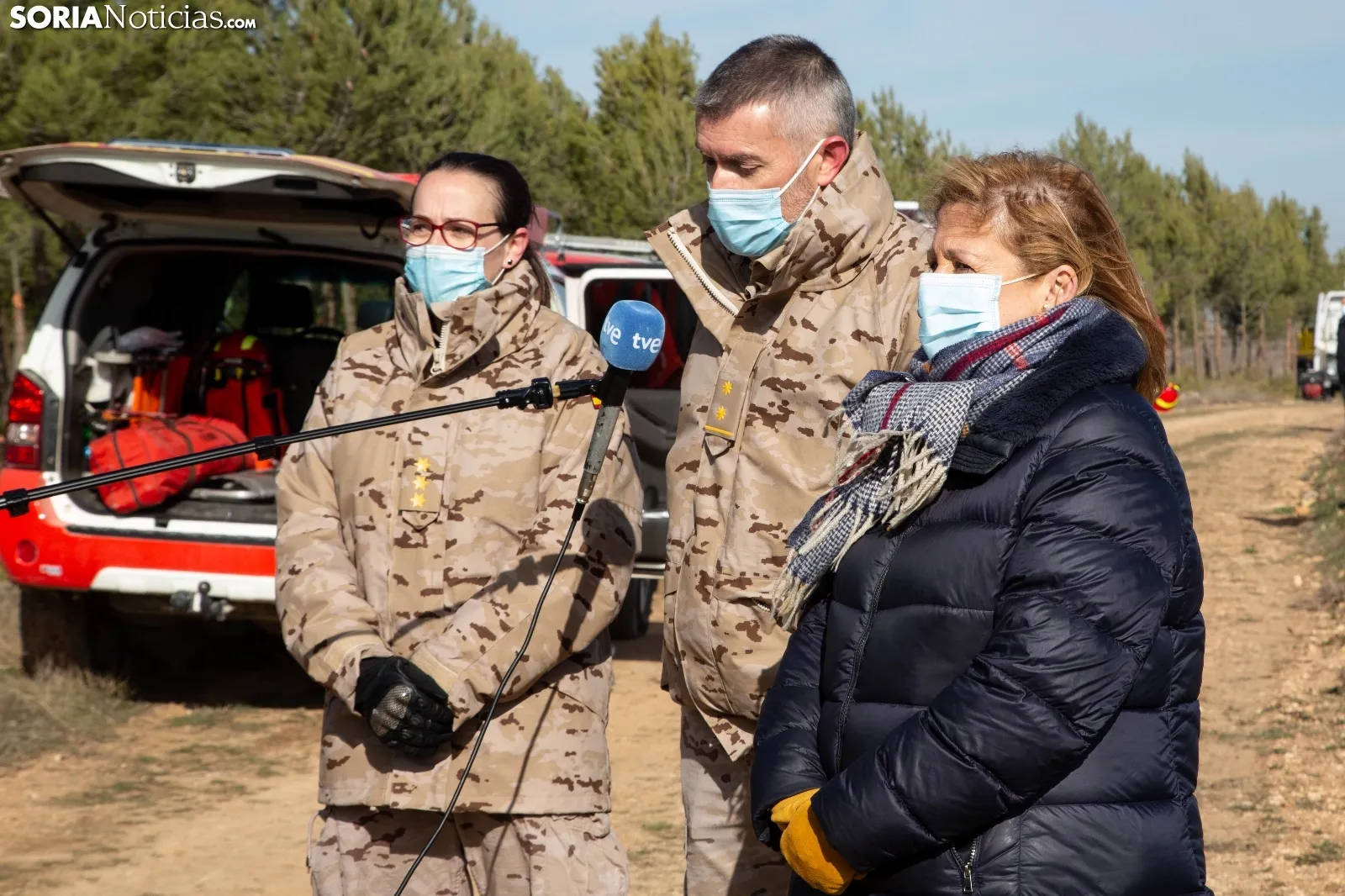 Operativo de rescate en San Esteban / María Ferrer