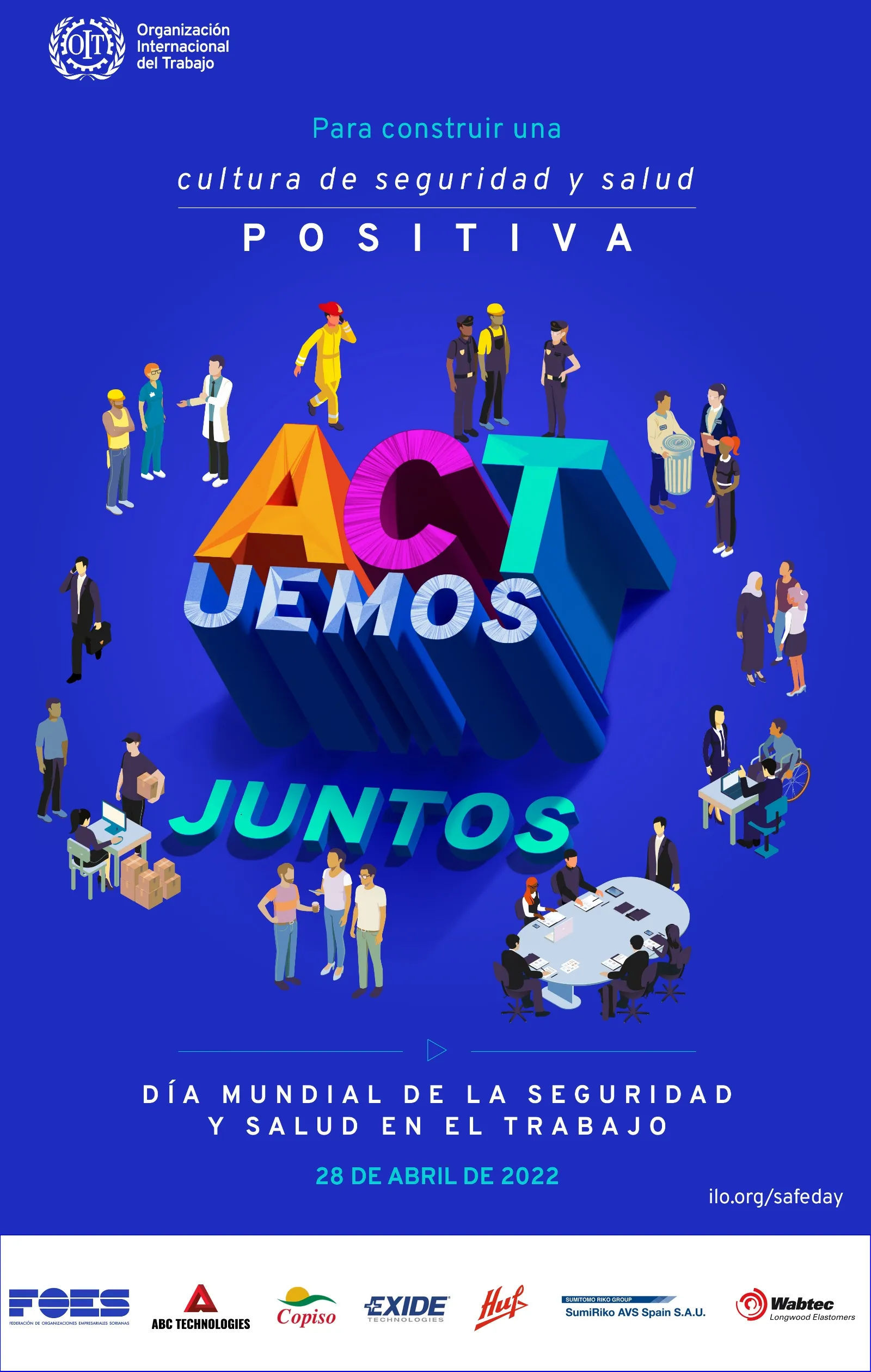 Foto 2 - &lsquo;Actuemos juntos&rsquo;, lema de FOES para el D&iacute;a Mundial de Seguridad y Salud