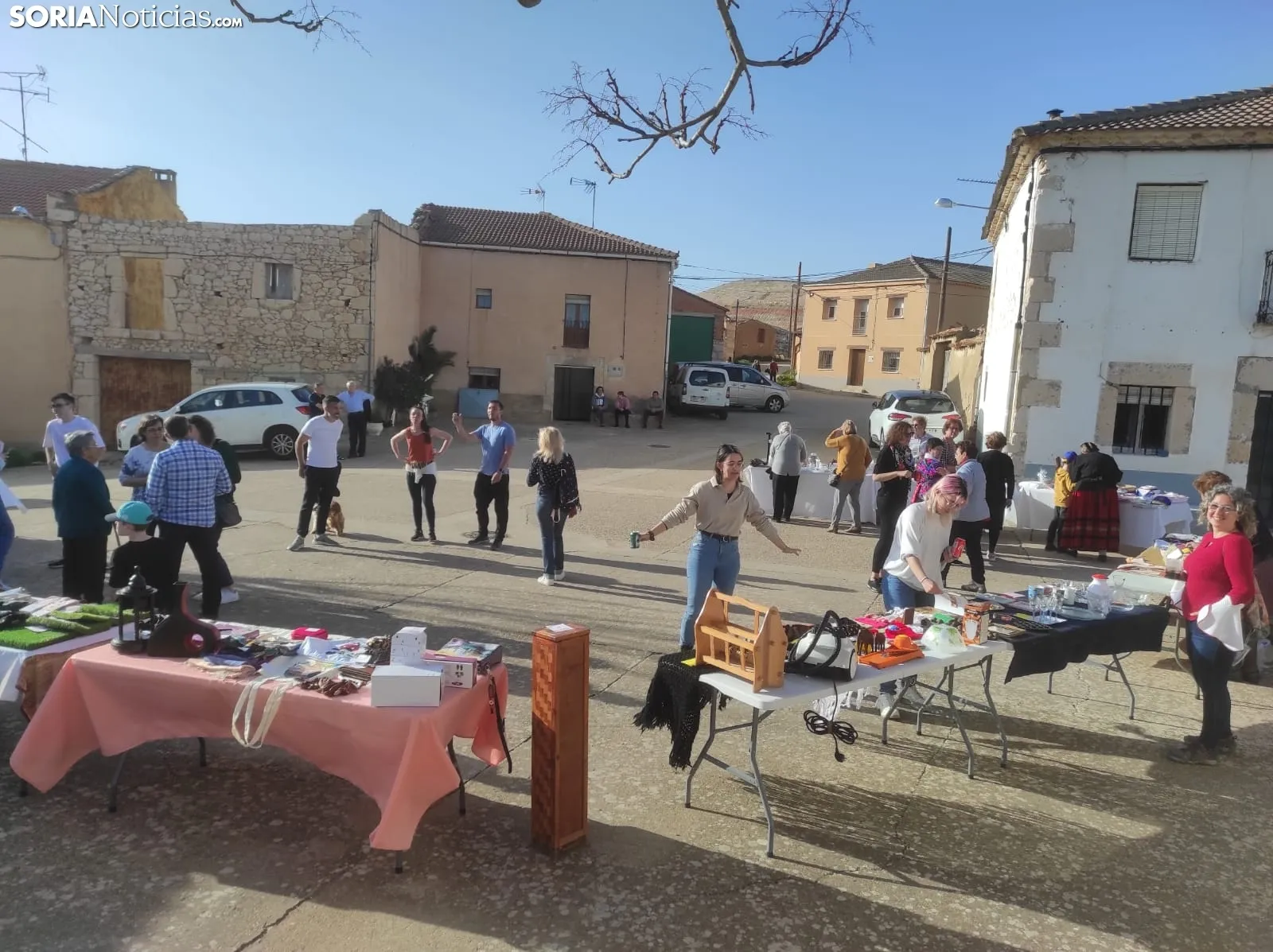 Una imagen del mercado en Velilla hoy. /VA
