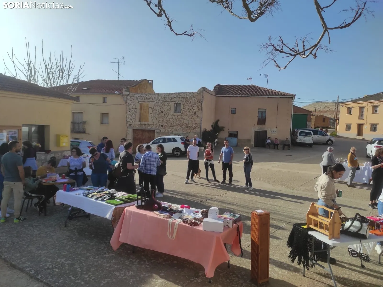 Una imagen del mercado en Velilla hoy. /VA