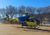 Helicóptero medicalizado del Sacyl. 