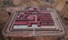 Vista aérea de la prisión de Las Casas. 