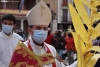 El obispo, el domingo, en la procesión de El Burgo de Osma. SG