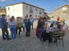 Una imagen del mercado en Velilla hoy. /VA