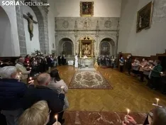 Una imagen de la Basílica de Los Milagros en la Vigilia Pascual. /NG