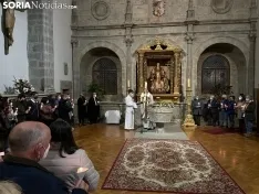 Una imagen de la Basílica de Los Milagros en la Vigilia Pascual. /NG