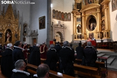 Imagen de la celebración litúrgica durante la tarde de este Viernes Santo. /Nacho Grijalbo