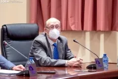 Una imagen de la presentación hoy. /Cirilo Vargas