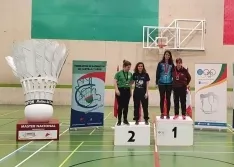Foto 3 - El cuarto M&aacute;ster Nacional Senior cont&oacute; con ocho jugadores de b&aacute;dminton de Soria