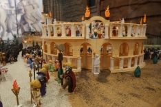 Foto 6 - 1.500 piezas de playmobil representan en Garray la película 'Gladiator'