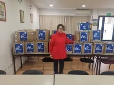 Foto 5 - CSIF Castilla y Le&oacute;n entrega m&aacute;s de una tonelada de alimentos y otros productos para los refugiados ucranianos 