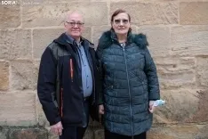 María Luisa Romero Pérez y J Andrés Bacho Sotillos, de San Miguel. /MARÍA FERRER