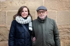 idoia Gallardo Díez y Avelino Gallardo García, de Santiago./ María Ferrer
