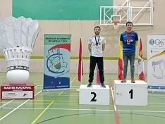 Foto 4 - El cuarto M&aacute;ster Nacional Senior cont&oacute; con ocho jugadores de b&aacute;dminton de Soria