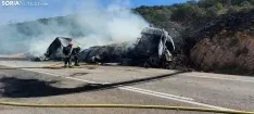 Accidente en la CL-101.