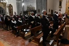 Imagen de la celebración litúrgica durante la tarde de este Viernes Santo. /Nacho Grijalbo