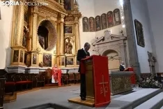 Imagen de la celebración litúrgica durante la tarde de este Viernes Santo. /Nacho Grijalbo