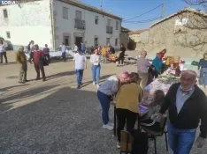 Una imagen del mercado en Velilla hoy. /VA