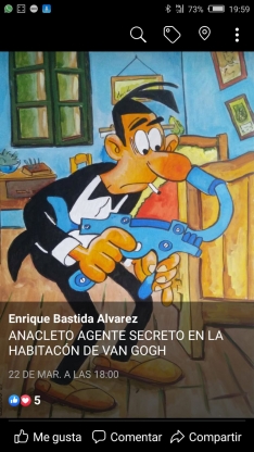 Foto 5 - Enrique Bastida expone en Miranda de Ebro su sorprendente muestra 'El cómic en la pintura'