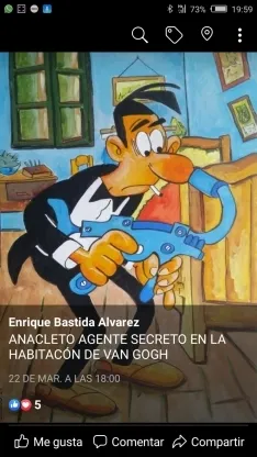 Foto 5 - Enrique Bastida expone en Miranda de Ebro su sorprendente muestra 'El c&oacute;mic en la pintura'