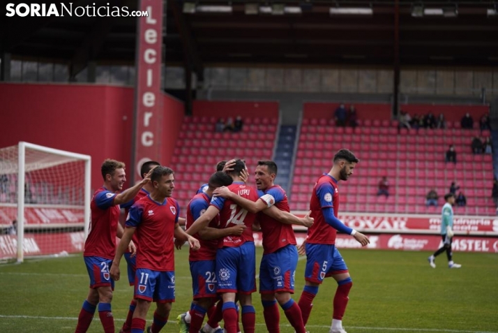 Numancia 3-0 Andratx, vendaval soriano en el mejor partido de la temporada