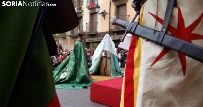 Todo preparado en Ágreda para conmemorar la única boda real en Soria