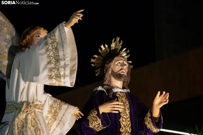Galer&iacute;a: La Flagelaci&oacute;n y la Oraci&oacute;n en el Huerto se encuentran en la Semana Santa de Sor