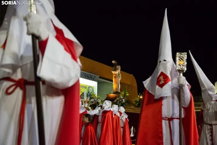 Galer&iacute;a: La Flagelaci&oacute;n y la Oraci&oacute;n en el Huerto se encuentran en la Semana Santa de Sor