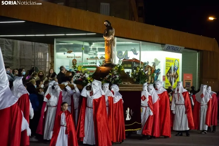 Galer&iacute;a: La Flagelaci&oacute;n y la Oraci&oacute;n en el Huerto se encuentran en la Semana Santa de Sor