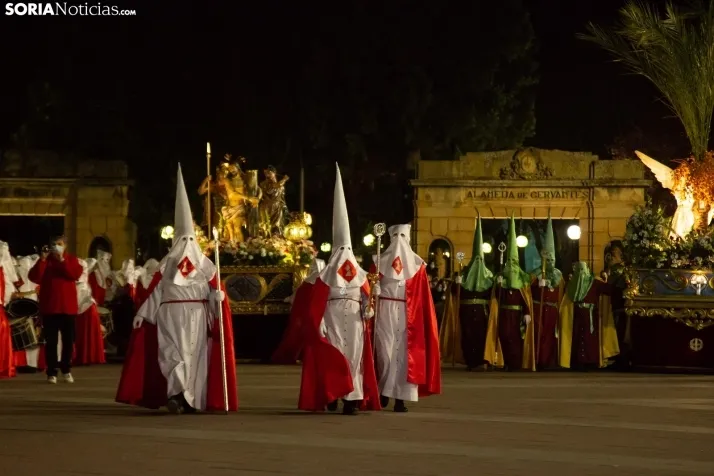 Galer&iacute;a: La Flagelaci&oacute;n y la Oraci&oacute;n en el Huerto se encuentran en la Semana Santa de Sor